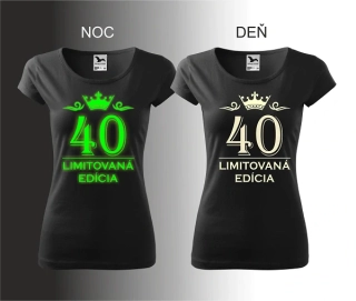 Svietiace tričko 40 Limitovaná edícia