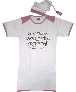 Nočná košeľa pre ženu RAKETA