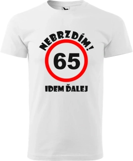 Pánske tričko Nebrzdím 65