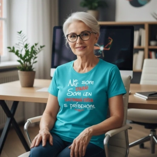Dámske tričko Som limitovaná s príbehom