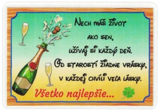 Preukaz k sviatku