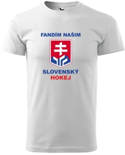 Pánske tričko Hokej Fandím našin
