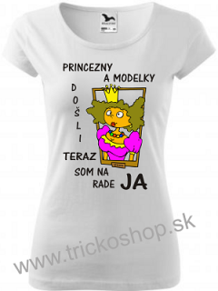Dámske tričko Princezny