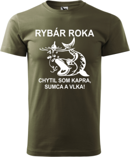 Pánske tričko Rybár roka