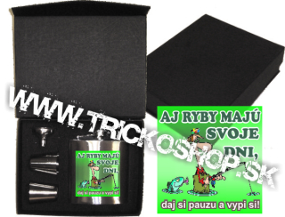 Nerezová butilka Rybár