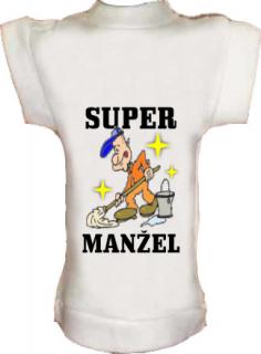 Tričko na fľašu Super manžel