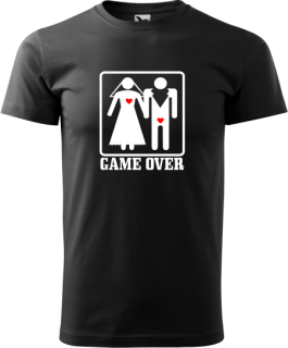Pánske tričko GAME OVER