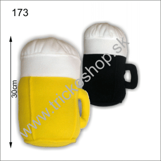 Vankúš Pivo čierne