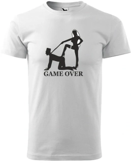 Pánske tričko GAME OVER obojok