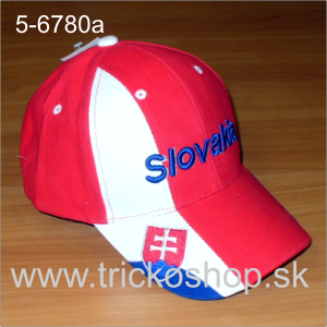 Šiltovka Slovakia červená SK