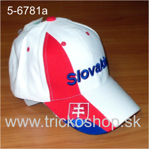 Šiltovka Slovakia biela SK