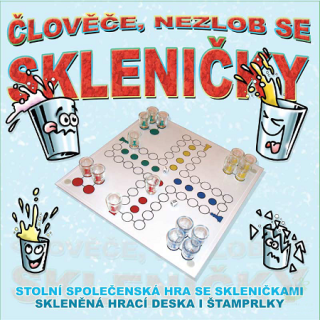 Hra Človeče nezlob se! Sklo