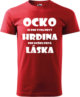 Pánske tričko Ocko hrdina
