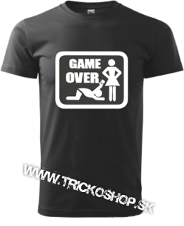 Pánske tričko Game over eur