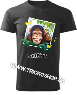 Pánske tričko Selfi opica