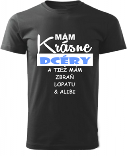Pánske tričko Mám krásne dcéry