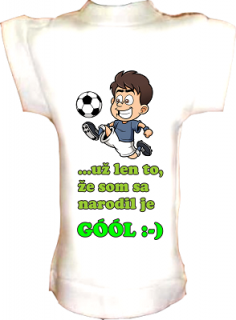 Tričko na fľašu Futbalista