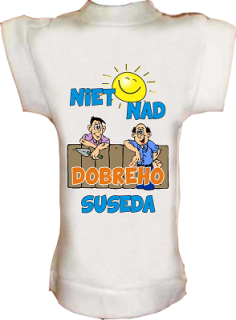 Tričko na fľašu Sused