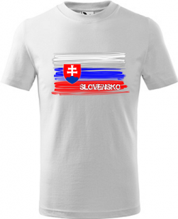 Detské tričko SK vlajka