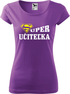 Dámske tričko Super učiteľka