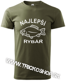 Pánske tričko Najlepší rybár