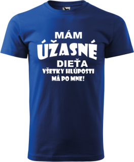 Pánske tričko Úžasné dieťa