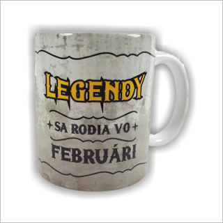 Hrnček k narodeninám Legendy