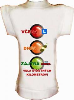 Tričko na fľašu Semafor - k vodičáku