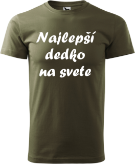 Pánske tričko Najlepší dedko na svete